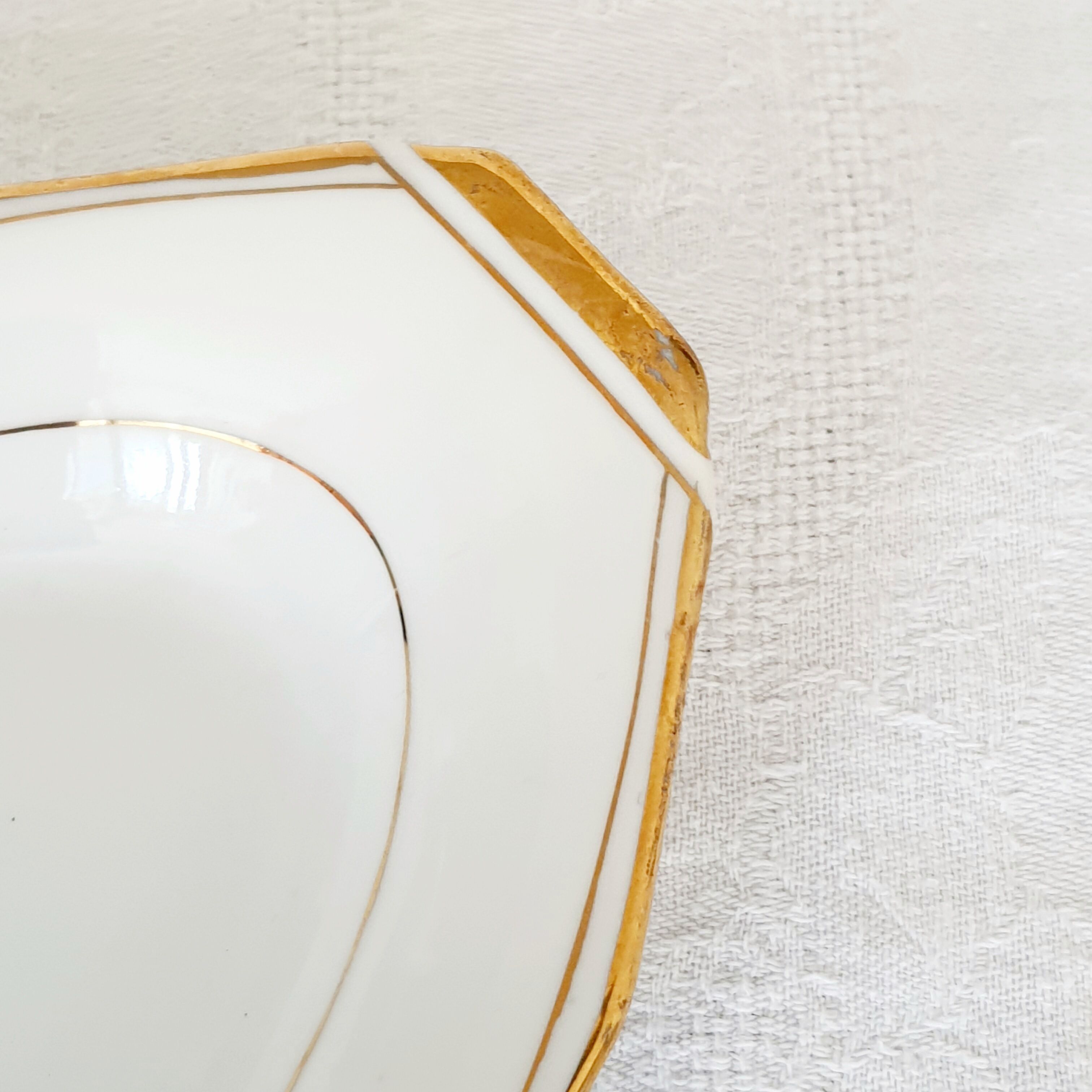 Set of 2 reva Limoges porcelain dishes