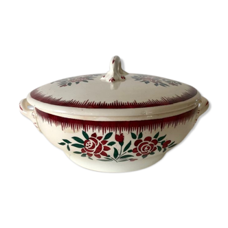Longwy earthenware soup