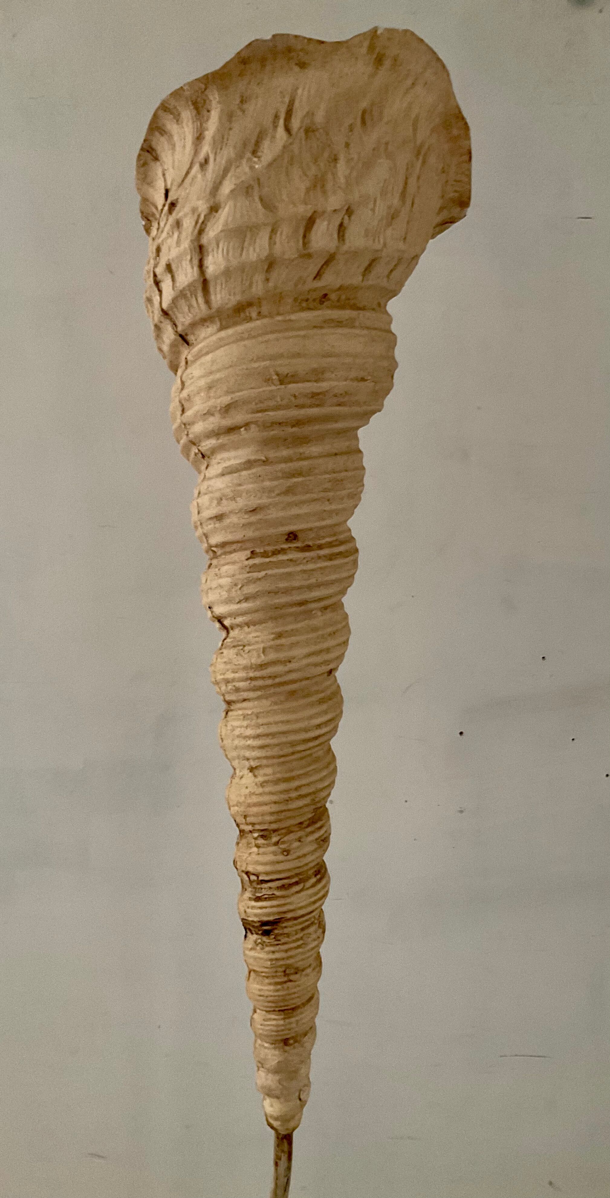 Floor lamp Shell "Ariell" by IIhan Koman 80s