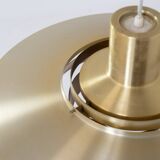 Early “P376” brass pendant light by Jørgen Kastholm & Preben Fabricius