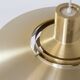 Première suspension en laiton « P376 » de Jørgen Kastholm & Preben Fabricius