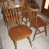 6 chairs baumann tacoma vintage bistro