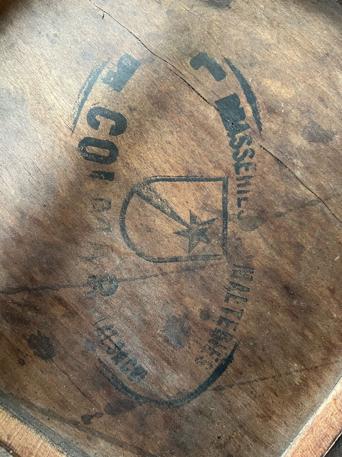 Series of 4 vintage Luterma bistro chairs 1920-1930