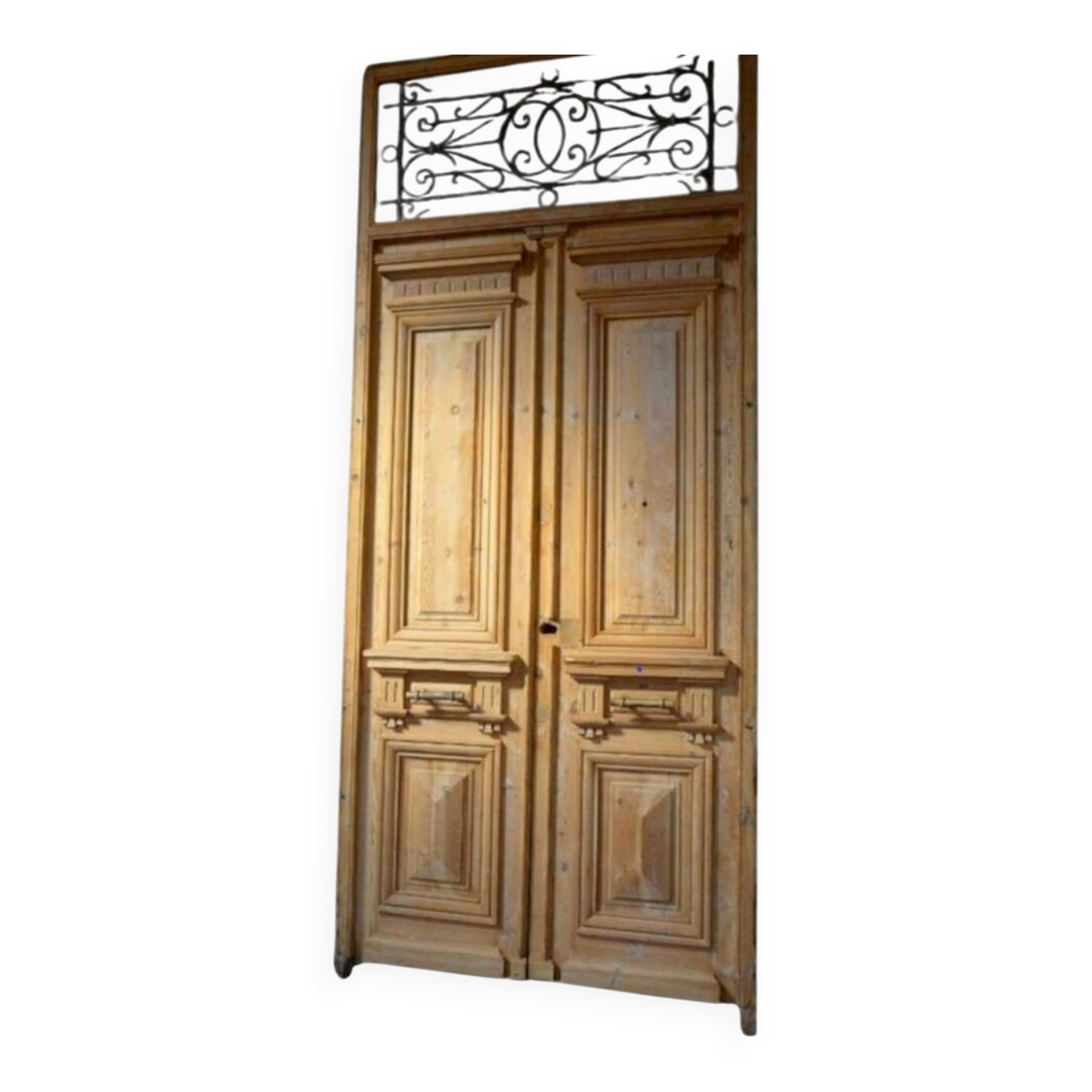 Double Haussmannian doors
