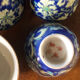 Small cloisonné enamel Chinese bowls