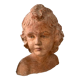 Buste en terre cuite d’une Enfant