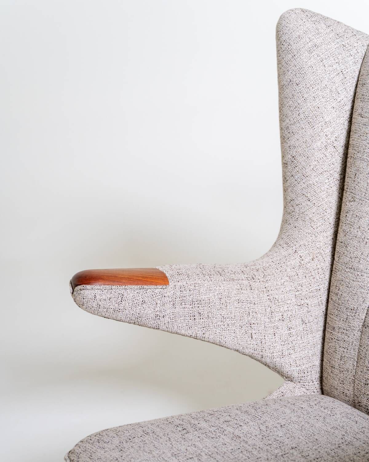 “Papa Bear” armchair and ottoman by Hans J. Wegner for A.P. Stolen, Denmark