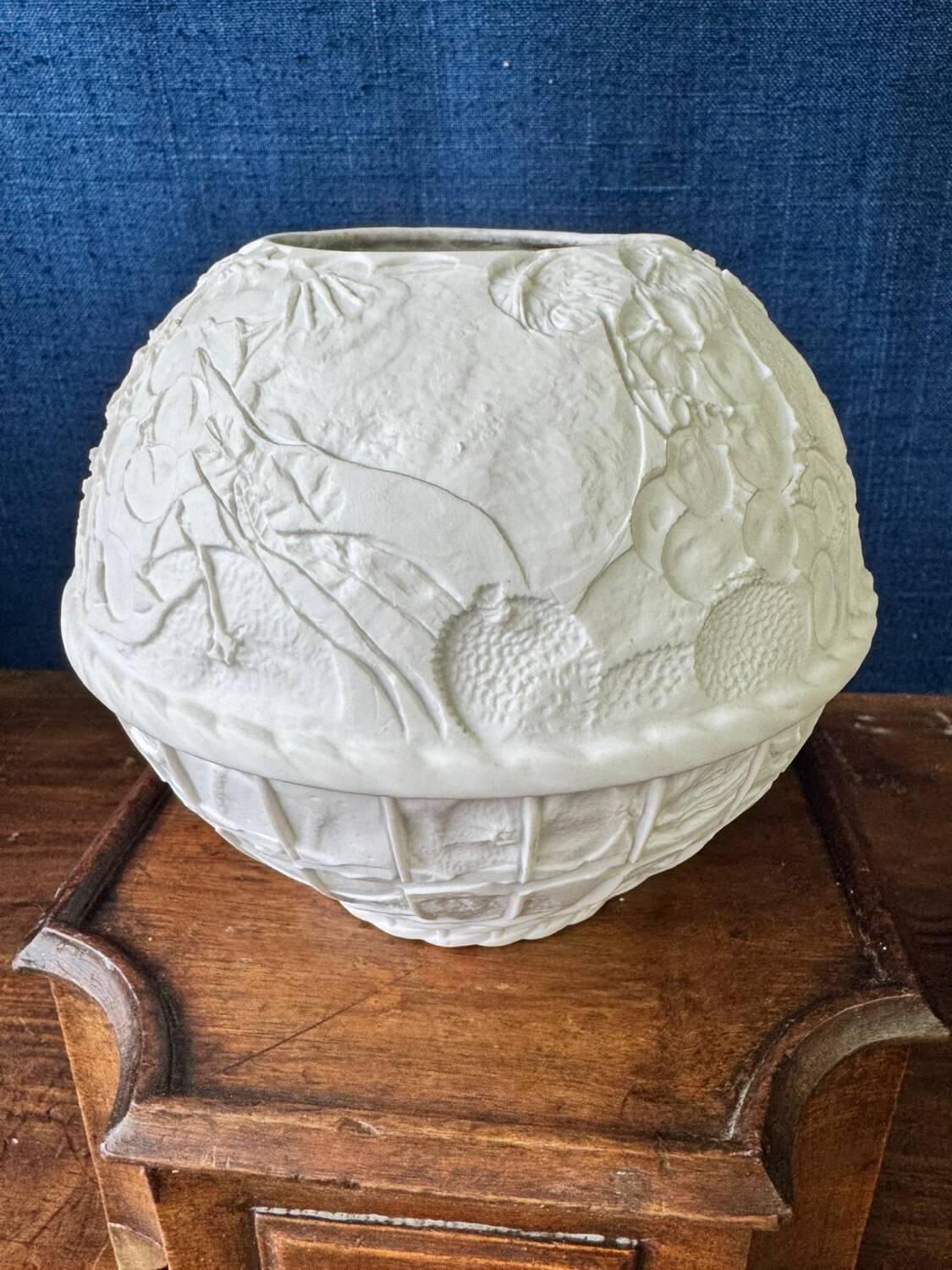 Bernardaud signed Limoges porcelain candle holder