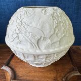 Bernardaud signed Limoges porcelain candle holder