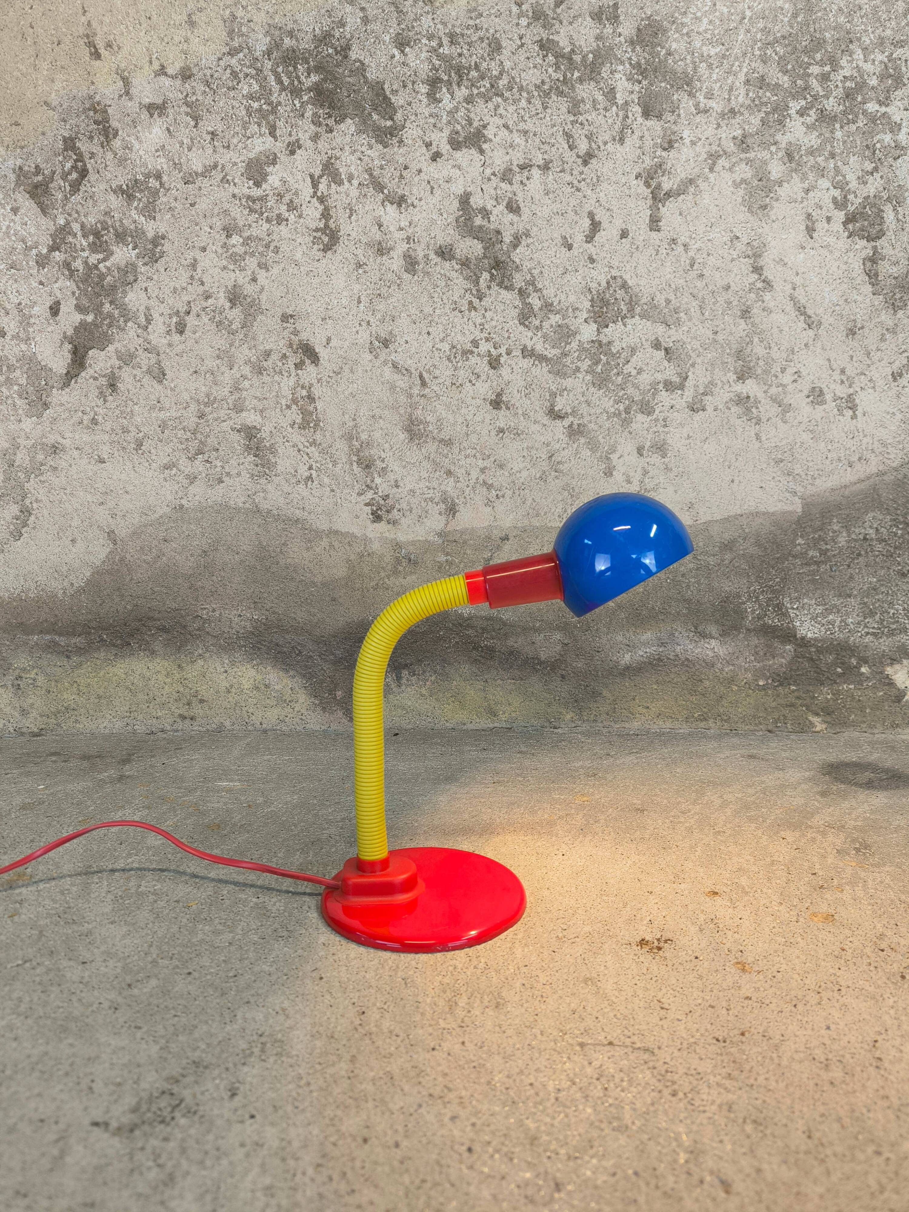 Vintage Memphis style desk lamp