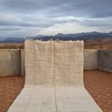 Handmade wool Berber rug 300X200 cm