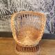 Fauteuil rotin enfant