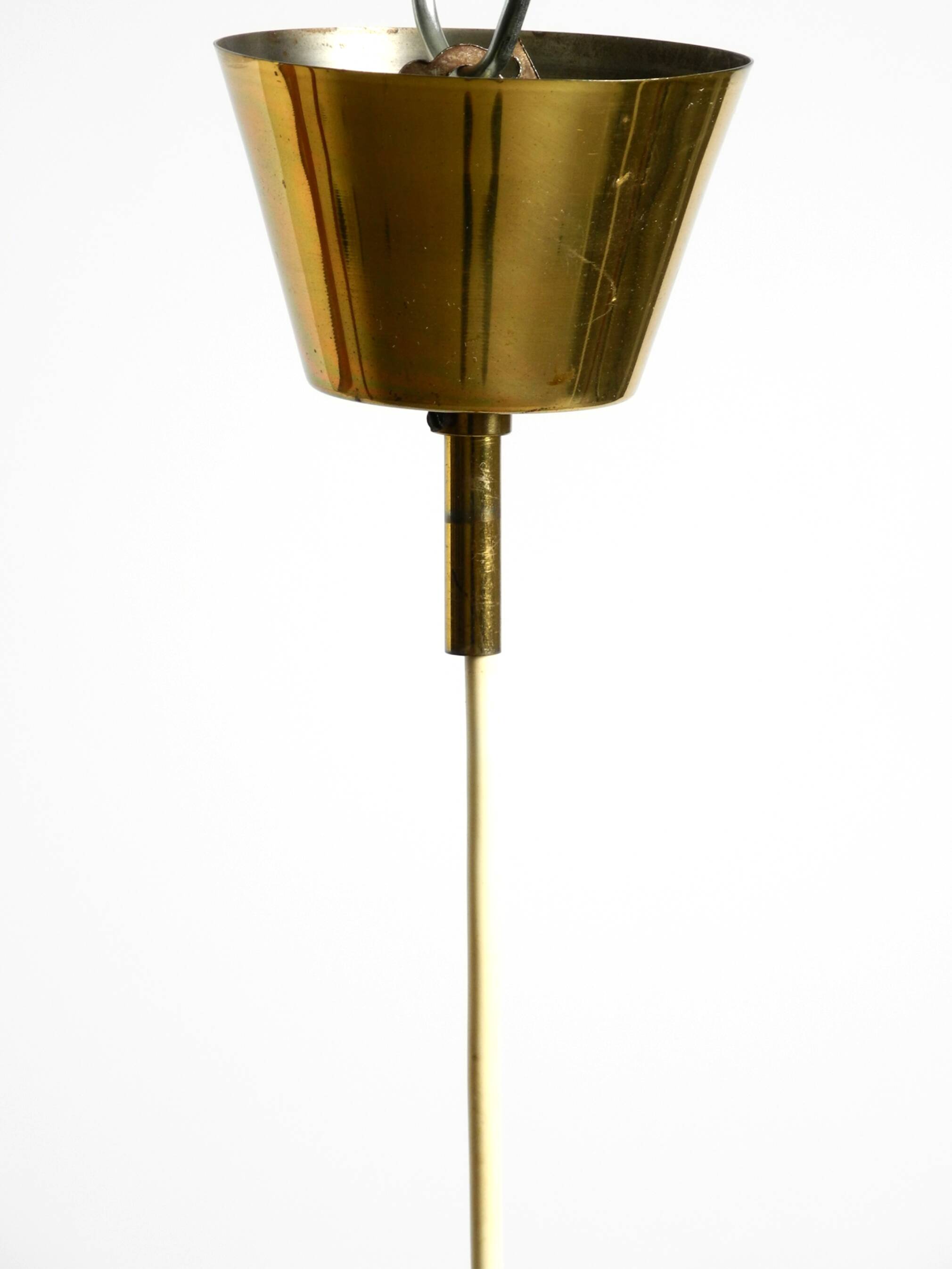 Original glass bubble pendant lamp from the 1960s | Manufactured by Limburg