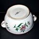 Antique hand-painted earthenware tureen from Vieux Strasbourg Sarreguemines