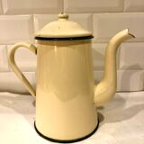 Enamelled coffee maker of the 1950s