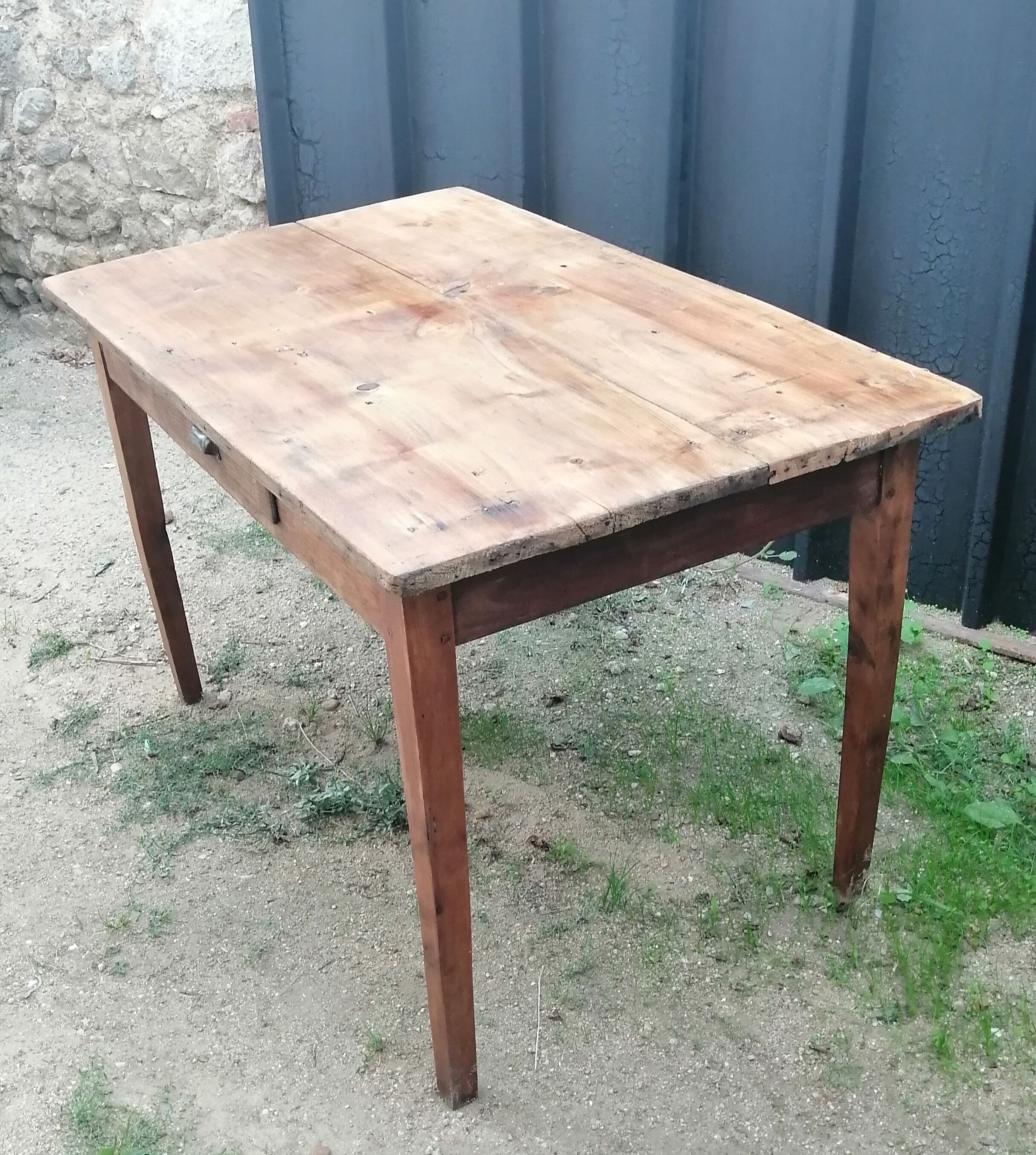 Table de ferme en bois