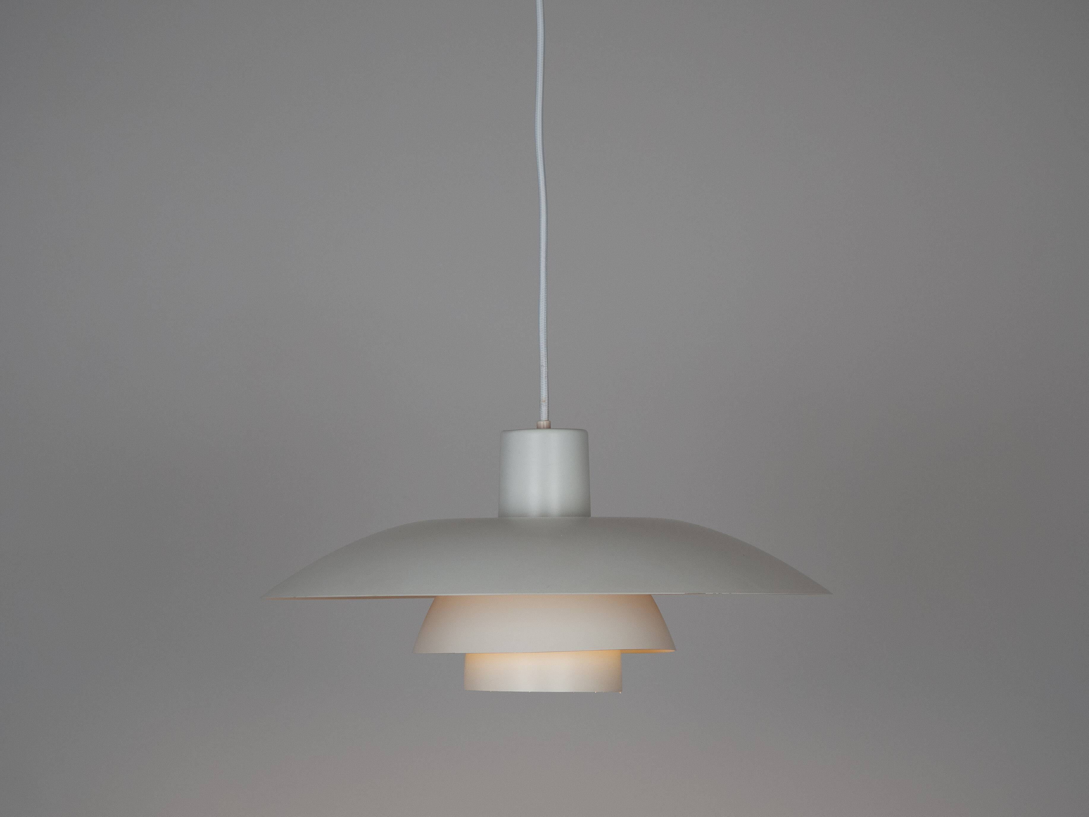 Danish vintage pendant lamp PH 4/3 by Poul Henningsen, Louis Poulsen, 1966
