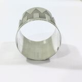 Art Deco silver towel ring