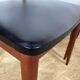 A vintage Scandinavian teak skai chair from AN60