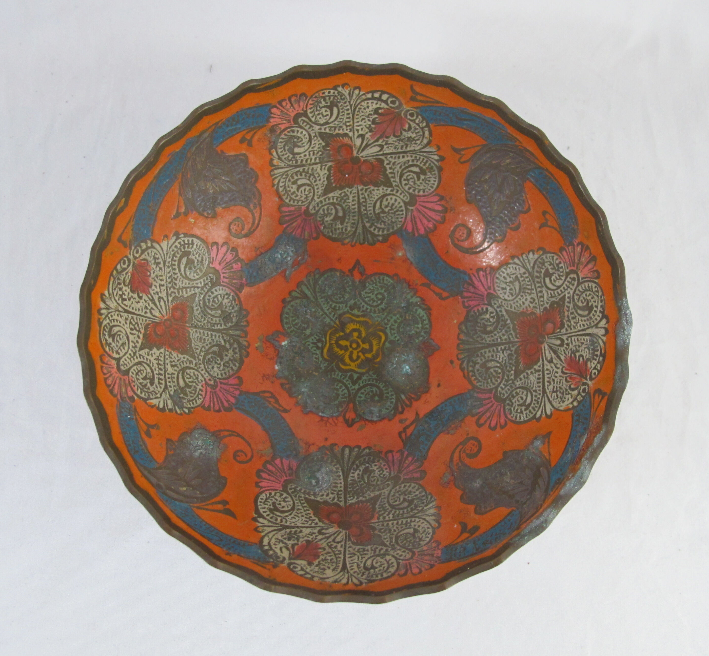 Bowl or empty oriental metal pocket