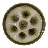 Set of 4 vintage oyster plates