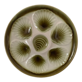 Lot de 4 assiettes à huîtres
