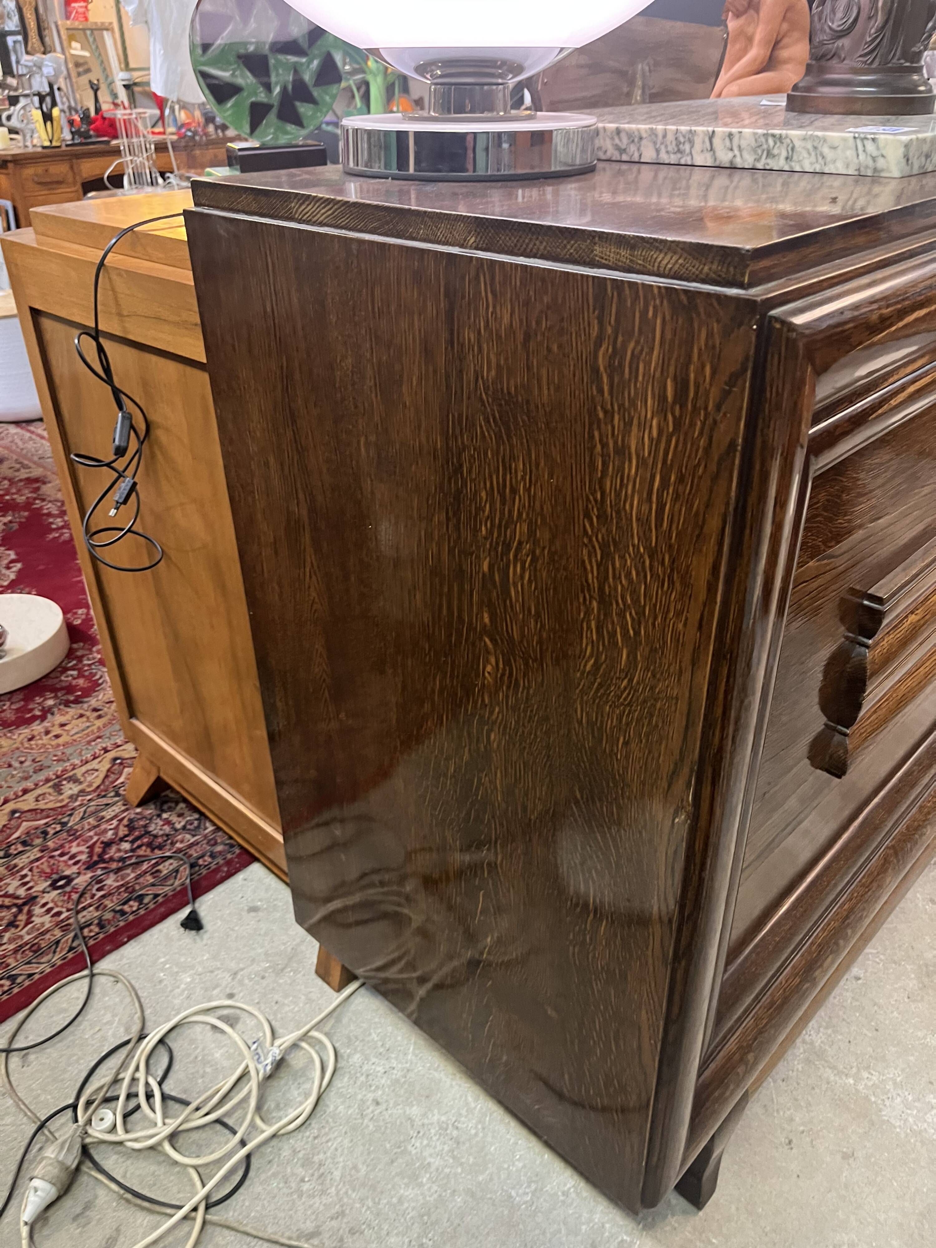 Art deco base cabinet