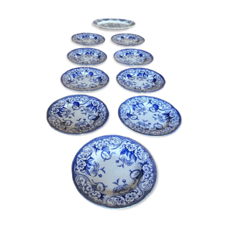 Creil Flora / Mostereau plates
