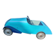 Vintage pedal car