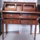Louis XV mahogany shipowner's desk, 18th century