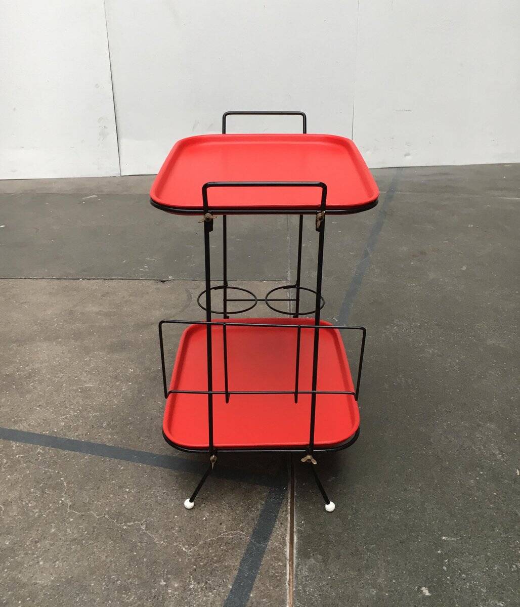 Mid-century German string style bar table