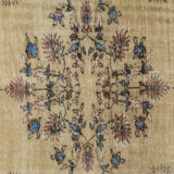 Anatolian handmade vintage rug 276 cm x 177 cm