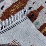 Handwoven Moroccan rug 3x2 m