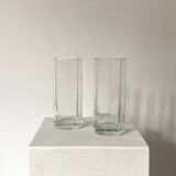 Pair of glass vase