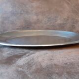 Oval metal dish