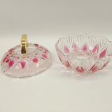 Crystal candy deco relief and pink colours