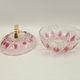 Crystal candy deco relief and pink colours