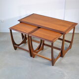 Large pull-out table G-plan 1950