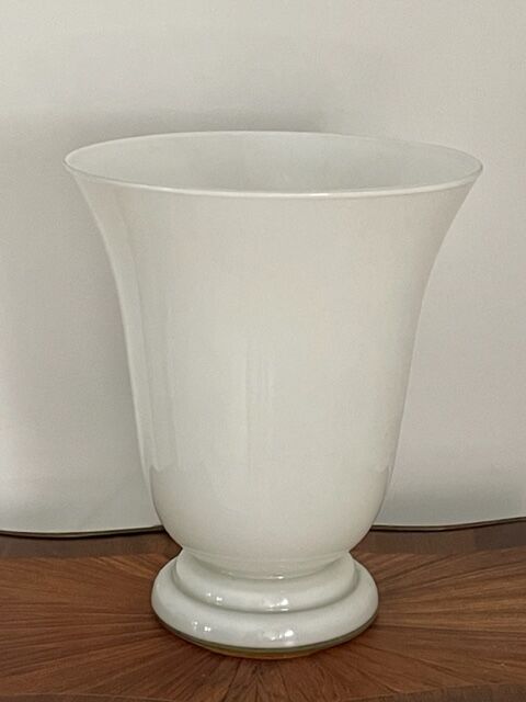 Lampe vasque opaline style art déco