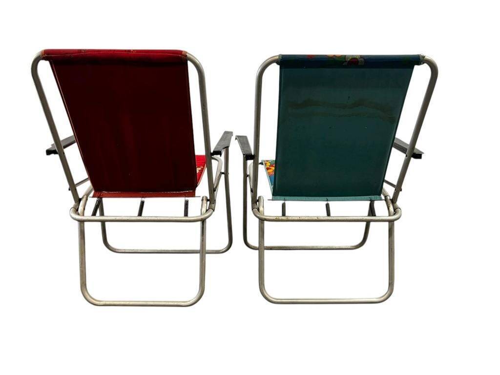 Chaise de camping pliante vintage kettler / chaise de plage