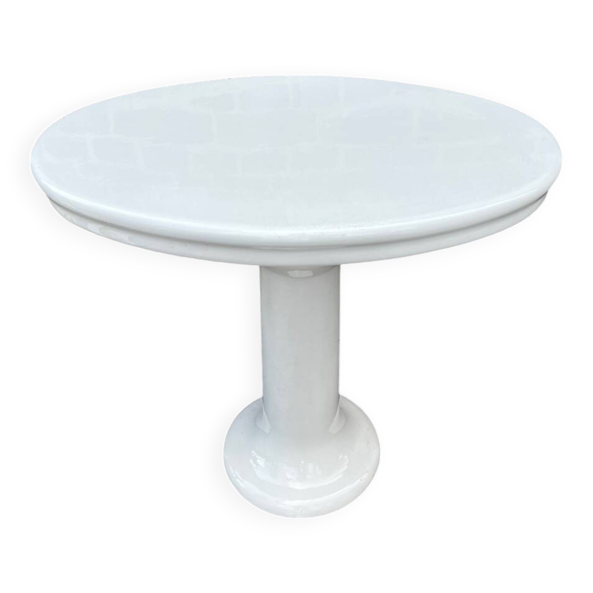 Vintage ceramic console