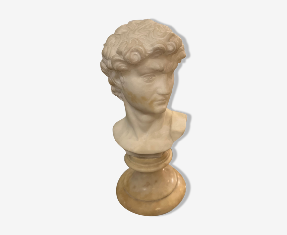 Buste de David en marbre