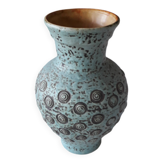 Original vintage ceramic vase signed Jasba.