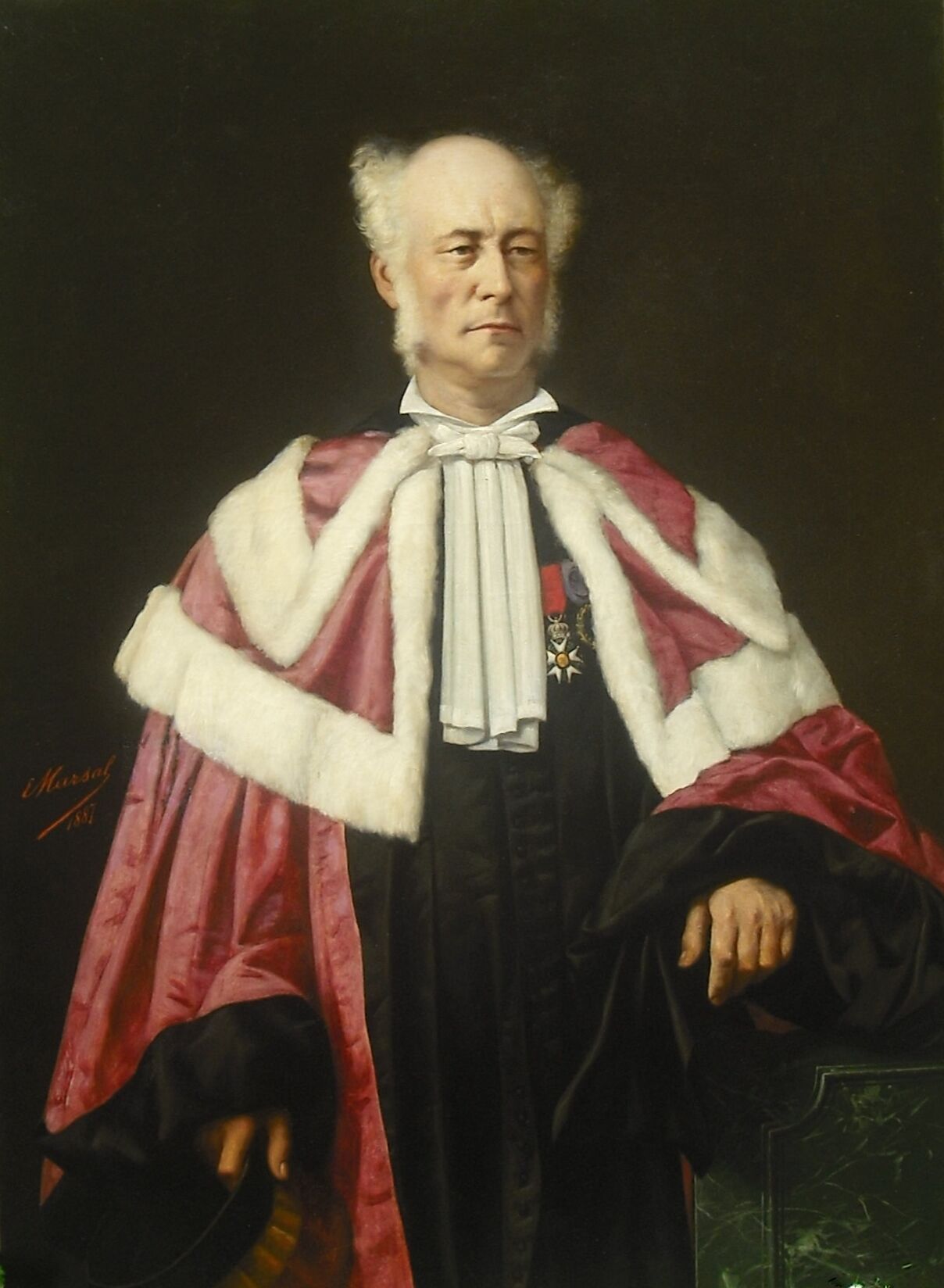 E Antoine Marsal portrait 133x95cm