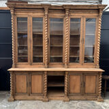 Oak apothecary cabinet, 19th century.