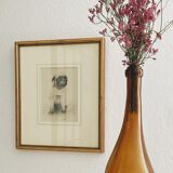 Pair of Italian demijohn