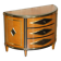 Buffet Demi-lune Satinwood & Laiton Colombo Mobili