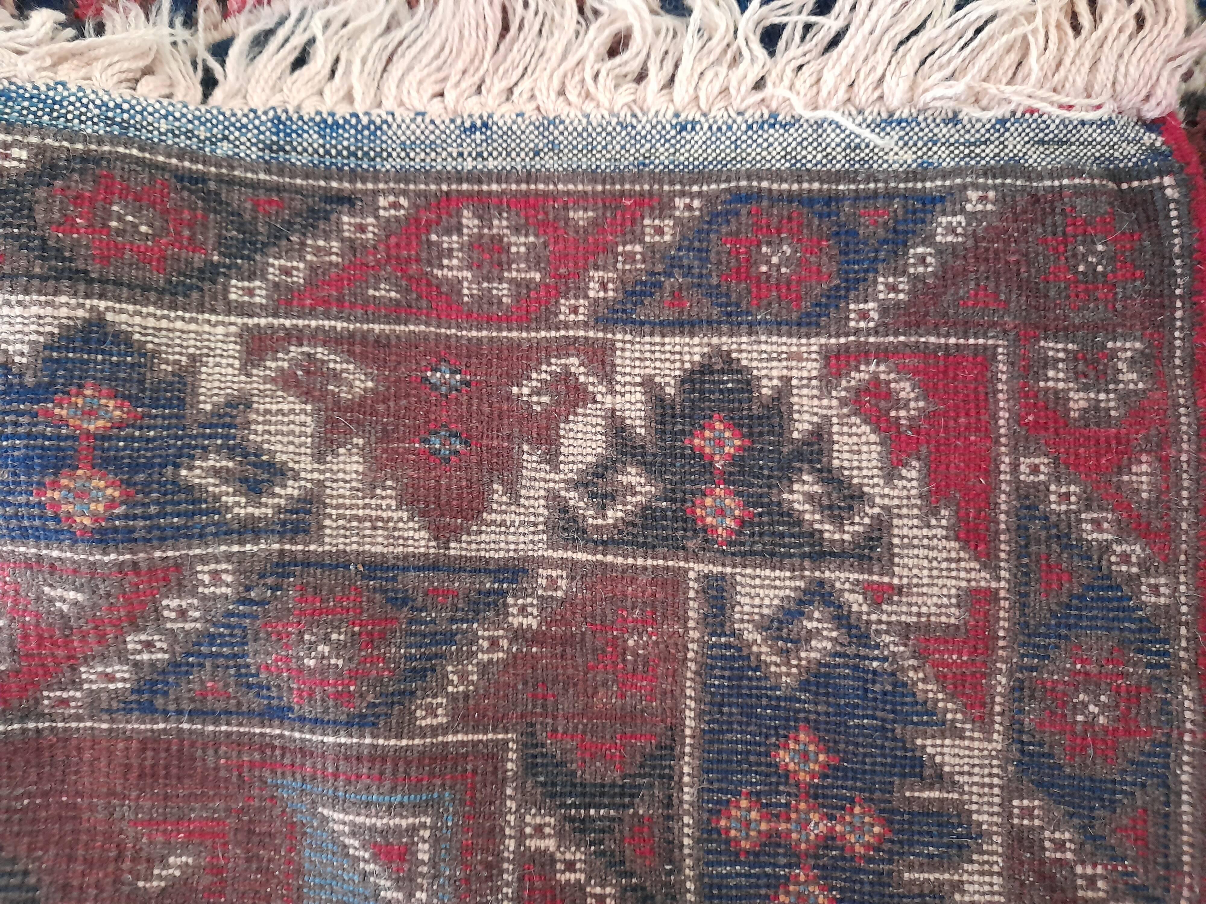 Handmade carpet 186x112 cm