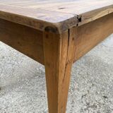 Solid oak farmhouse table 1900