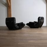 Pair of Ligne Roset Marsala Lounge chairs by Michel Ducaroy, 1970s